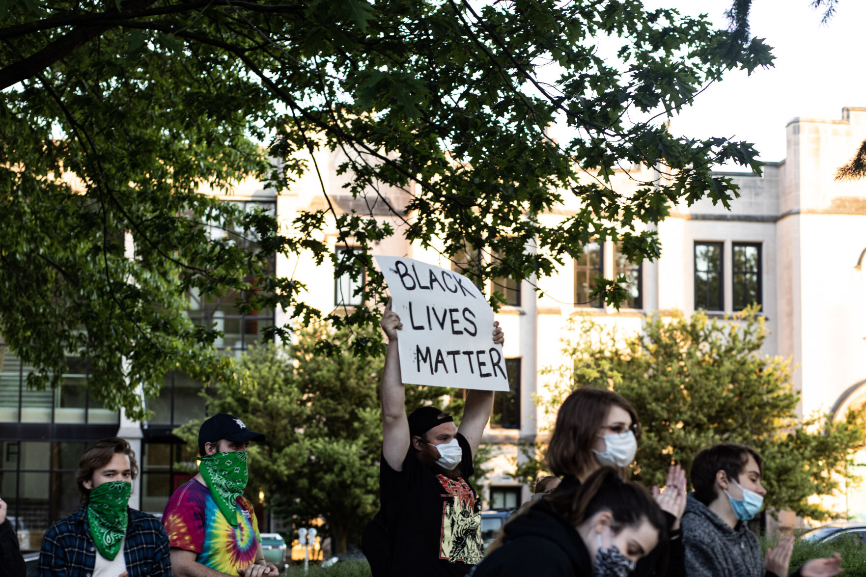 Black Lives Matter sign